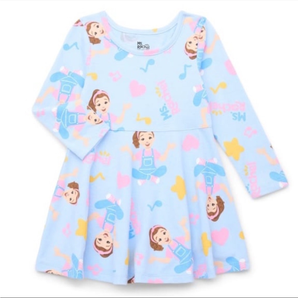 Girls 3T Ms Rachel Blue Dress